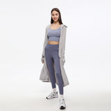 Women's Sun Protective Hoodie with Face Mask UPF50+ Extended Long Cover Up Full Zip Up Dress