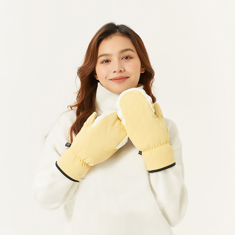 US Stock Ski Mittens for Women Skiing Warm Gloves Waterproof Snow Mitts