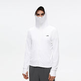 Men's Sun Protective Jacket UP50+ with Large Brim & Face Cover  Quick-Dry