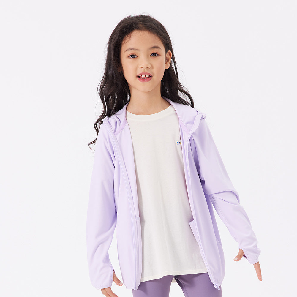 Kid's Sun Protection Hoodie with Pockets for Boys Girls UPF 50+ Jackets
