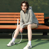 US Stock Women's Classic Sun Protection Hoodie UPF 50+ Cooling Jacket Outdoor Tops