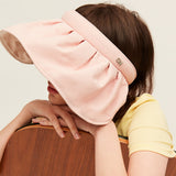 US Stock Foldable Wide Brim Sun Visor Hat UV Protection UPF 50+ Cap Headband
