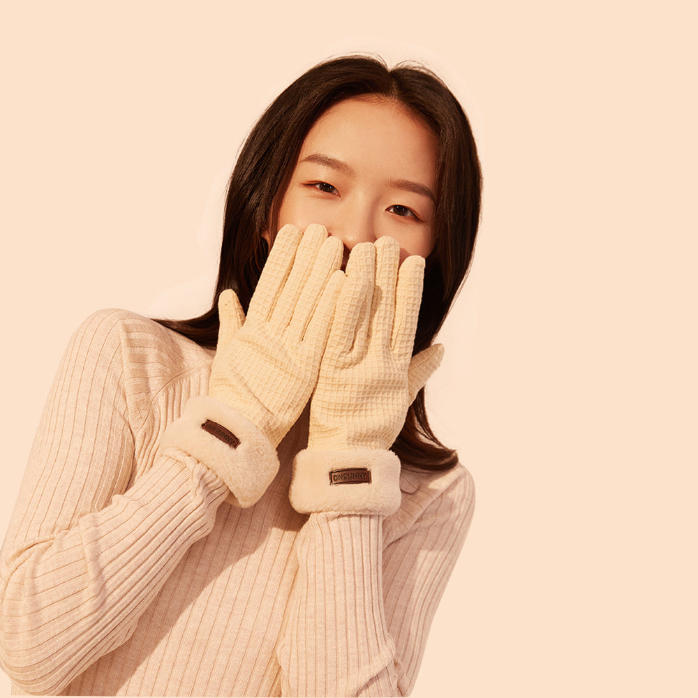 Women's Touchscreen Gloves Winter Warm Anti-Slip Gloves