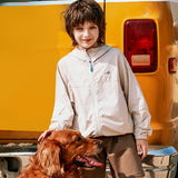 Kid's Sun Protection Hoodie Jackets UPF 50+ for Aged 4-10 Boys Girls