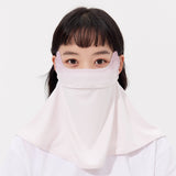 US Stock Sun Protection Face Cover Breathable Mask UPF 50+ Gradient Design Neck Gaiters