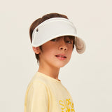US Stock Kids Empty Top Visor Cap Adjustable Sun Hat UPF 50+