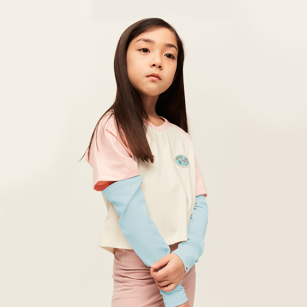 Kid's Sun Protection Arm Sleeves  Athletic Cooling Baseball Covers UPF50+