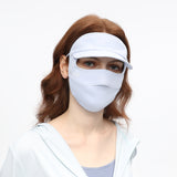 Sun Protection Full Face Mask with Cap Brim UPF 50+ Riding Cover