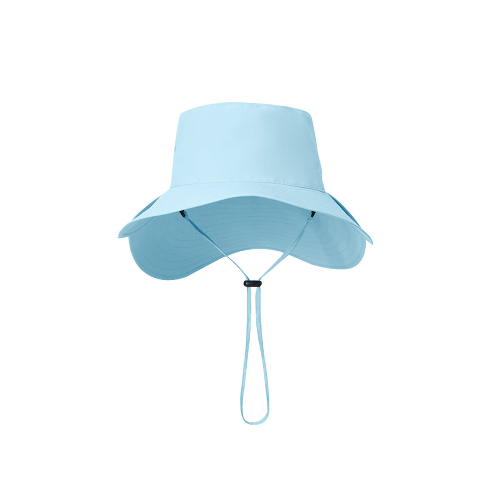 US Stock Unisex Wide Brim Bucket Hat with Neck Flap UPF 50+ UV Protection
