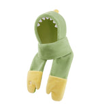 Kid's 3-in-1 Multi-Functional Scarves Warm Hoodie Hat/Scarf/Mittens Set