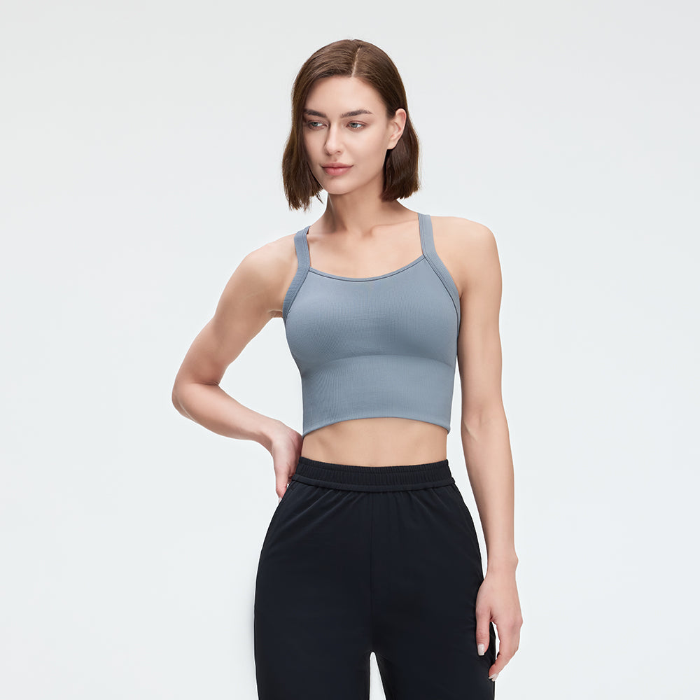 Women's Camisole Crop Top UPF50+ Anti-Chlorine Fabric Tank