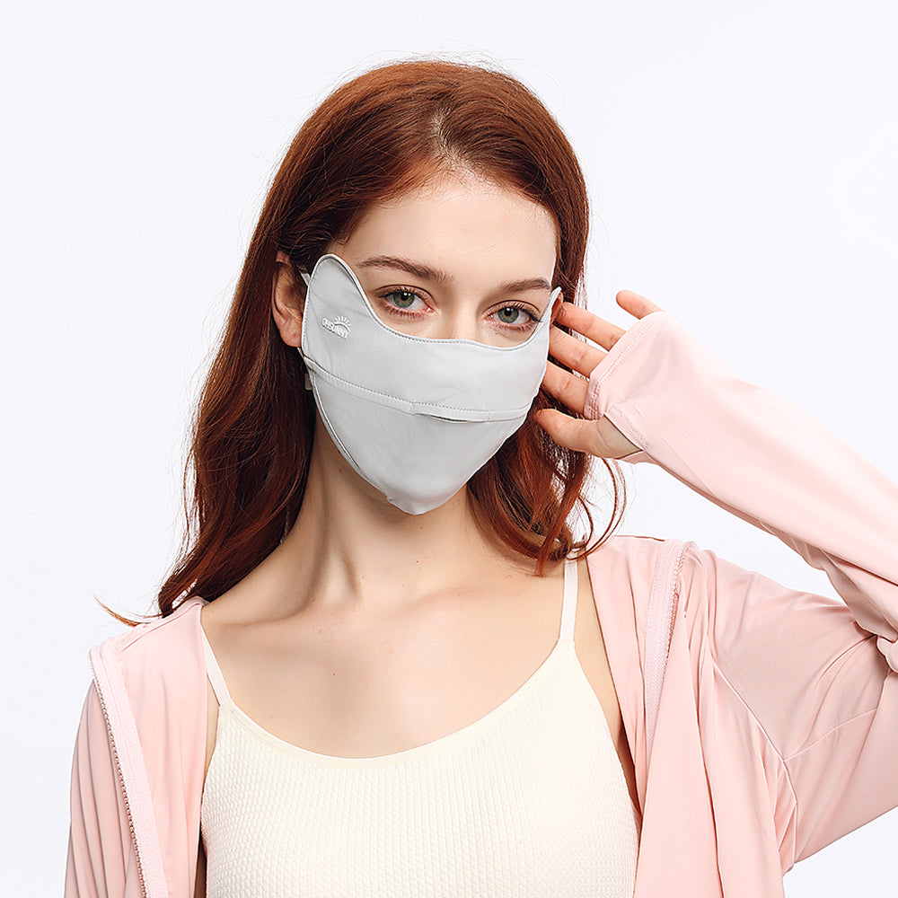 Cooling Face Mask Sun Protection UPF 50+ Breathable Face Covering
