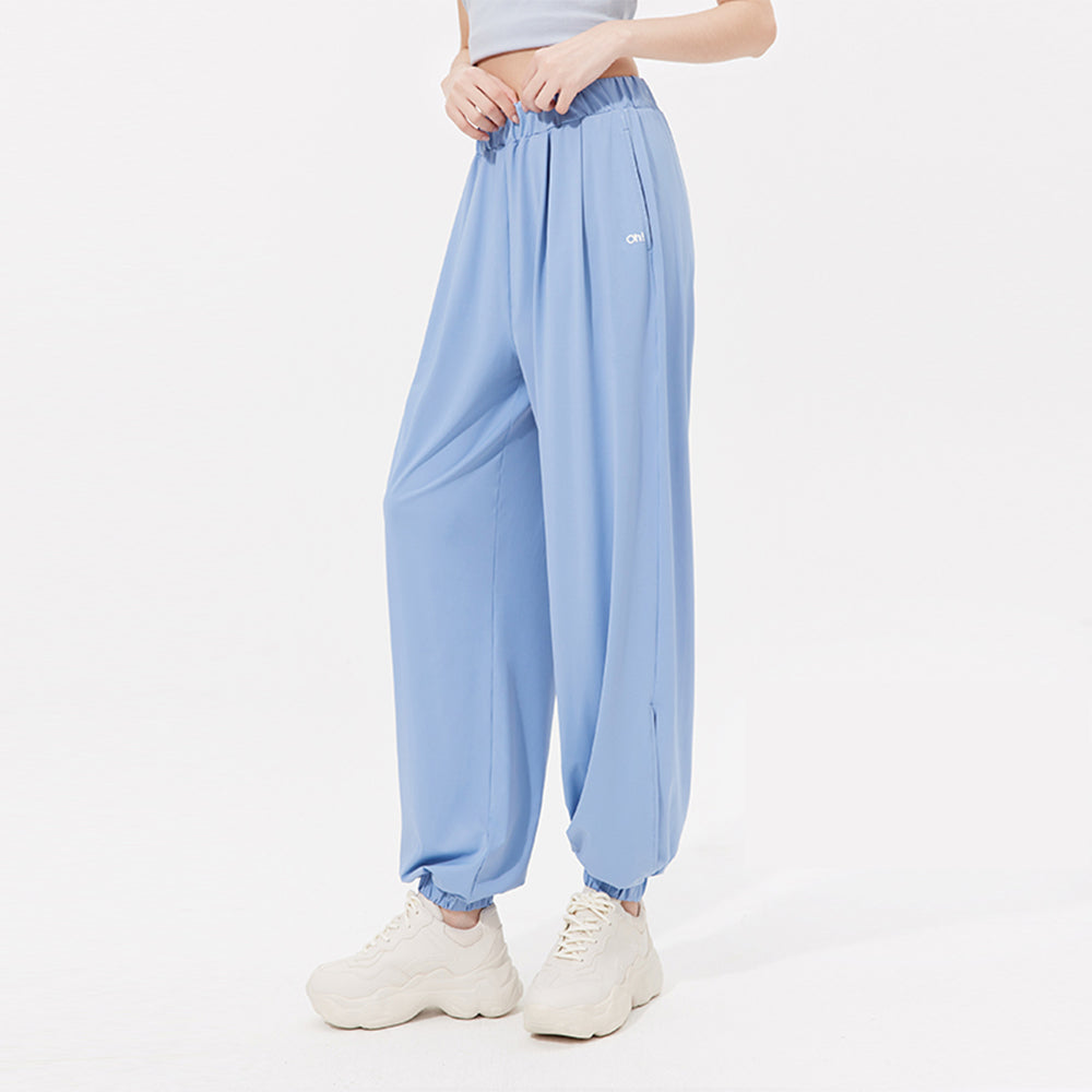 US Stock Women's Loose Pants Lightweight Cooling Trousers UPF50+