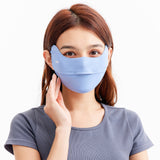 US Stock Cooling Breathable Face Mask Sun Protection UPF 50+ Face Covering
