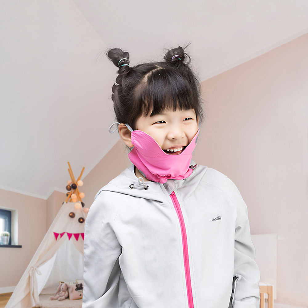 Kid's Outdoor Face Cover Sun Protective Mask UPF 50+
