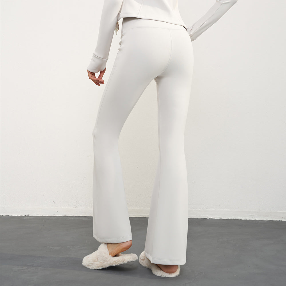 Women's Yoga Pants Flare Leggings with Tummy Control Bootcut Wide Leg Trousers Stretchy  High Waisted Workout Pants