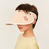 US Stock Kids Empty Top Visor Cap Adjustable Sun Hat UPF 50+