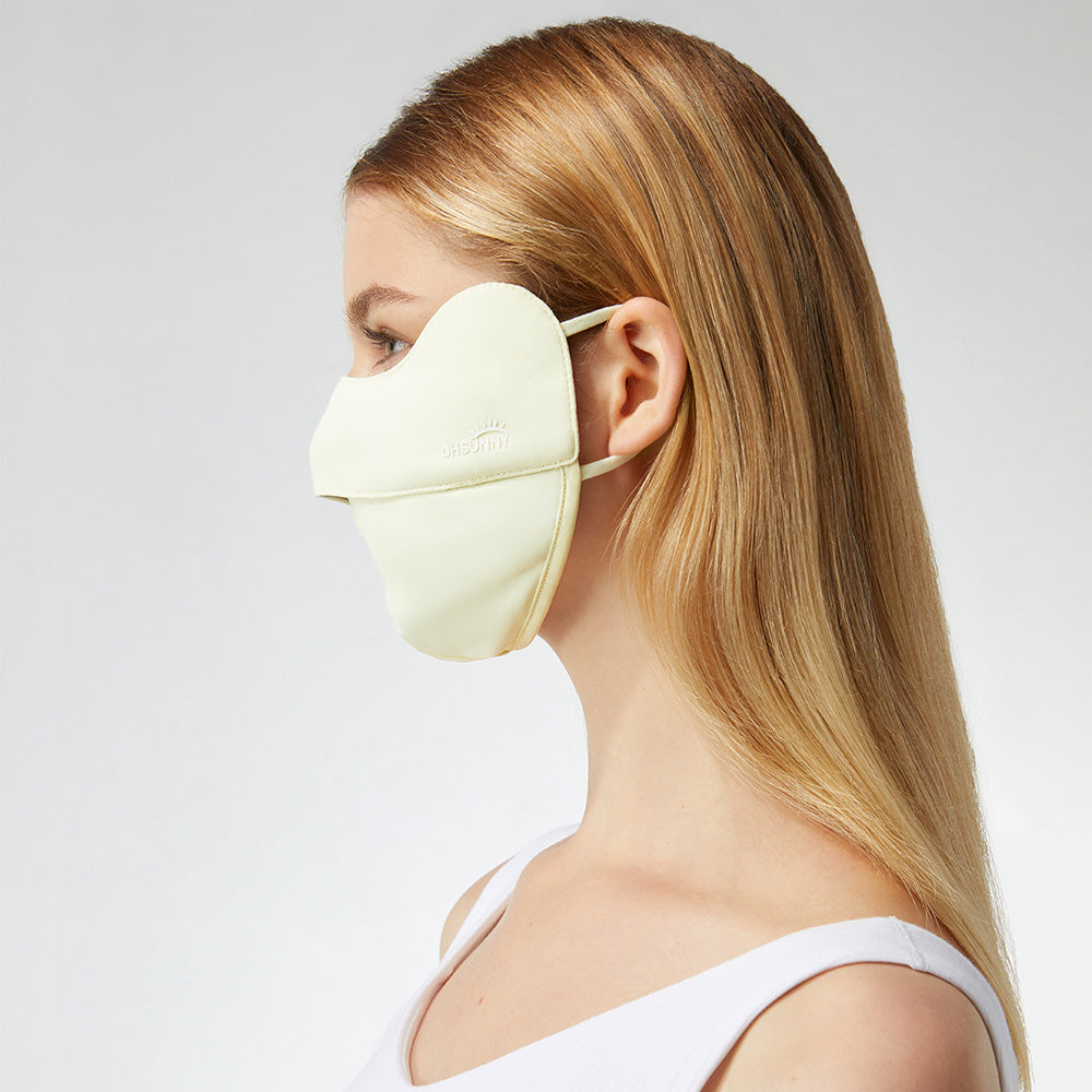 US Stock Breathable Eye protection Sunscreen Mask UPF50+