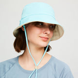 Women's Dual-Sided Bucket Hat UPF 50+ Packable Travel Sun Hat