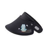 US Stock Kids Empty Top Visor Cap Adjustable Sun Hat UPF 50+