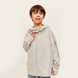 Kid's Sun Protection Hooded Jacket with Pockets UPF 50+ for 4-10 Years Boys Girls