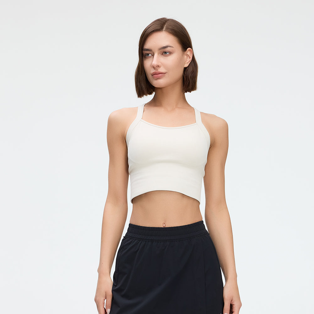 Women's Camisole Crop Top UPF50+ Anti-Chlorine Fabric Tank