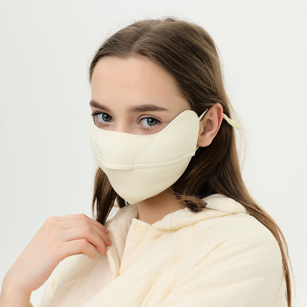 Winter Warm Face Cover with Nose Opened Breathable Balaclava Reusable Facemask