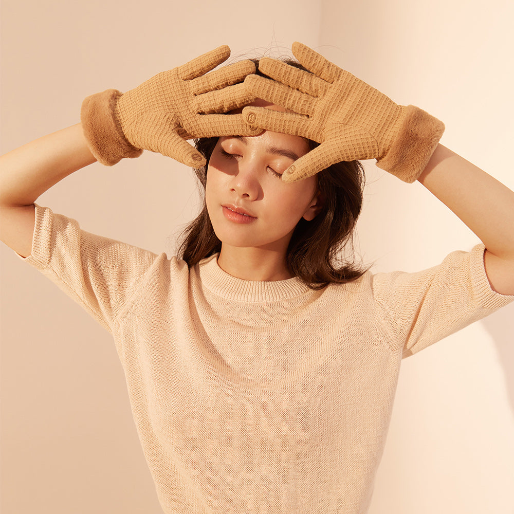 Women's Touchscreen Gloves Winter Warm Anti-Slip Gloves