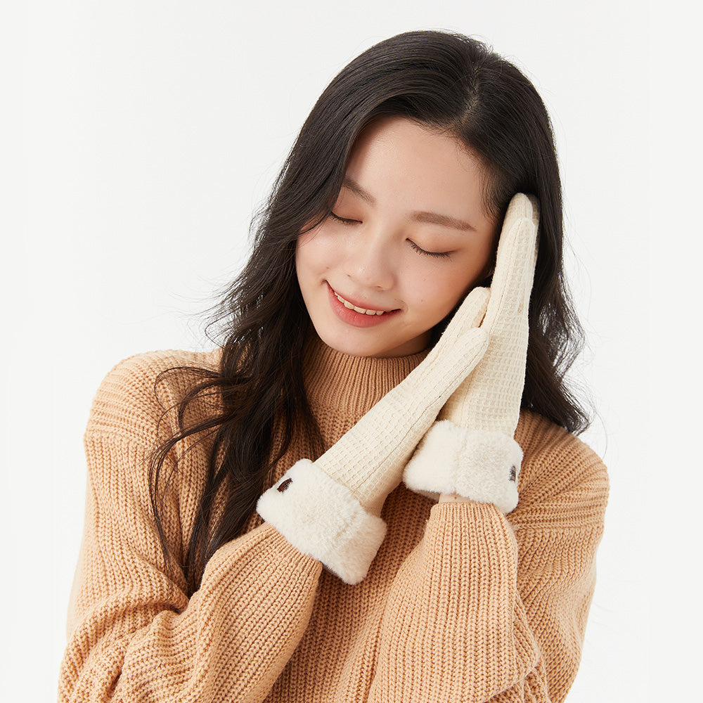 Winter Warm Touchscreen Gloves Windproof for Women