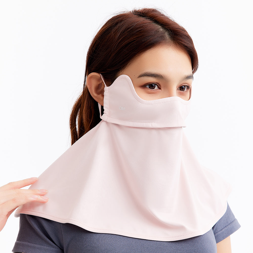 US Stock Sun Protection Face Cover Breathable Neck Gaiter UPF 50+