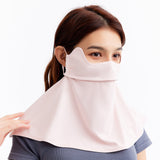 US Stock Sun Protection Face Cover Breathable Neck Gaiter UPF 50+