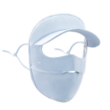 US Stock Sun Protection Full Face Mask with Cap Brim UPF 50+ Riding Cover