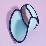 US Stock Kids Empty Top Visor Cap Adjustable Sun Hat UPF 50+
