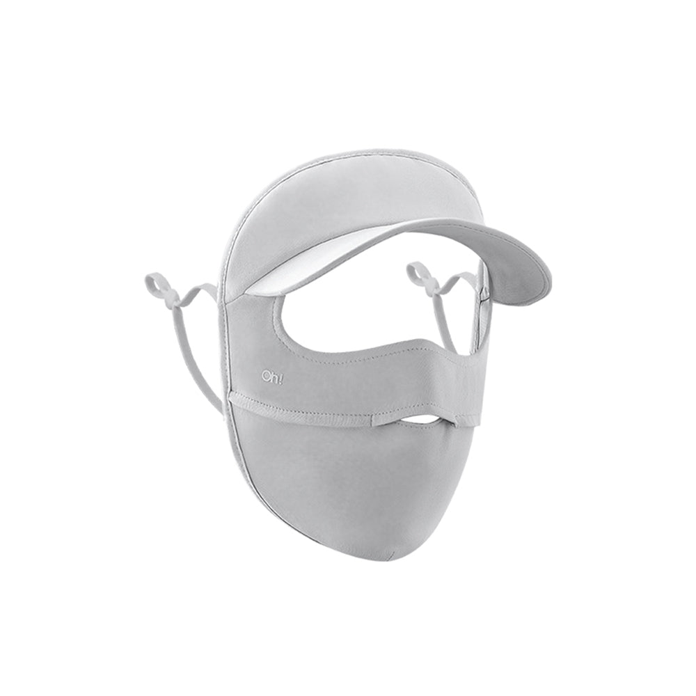 Sun Protection Full Face Mask with Cap Brim UPF 50+ Riding Cover