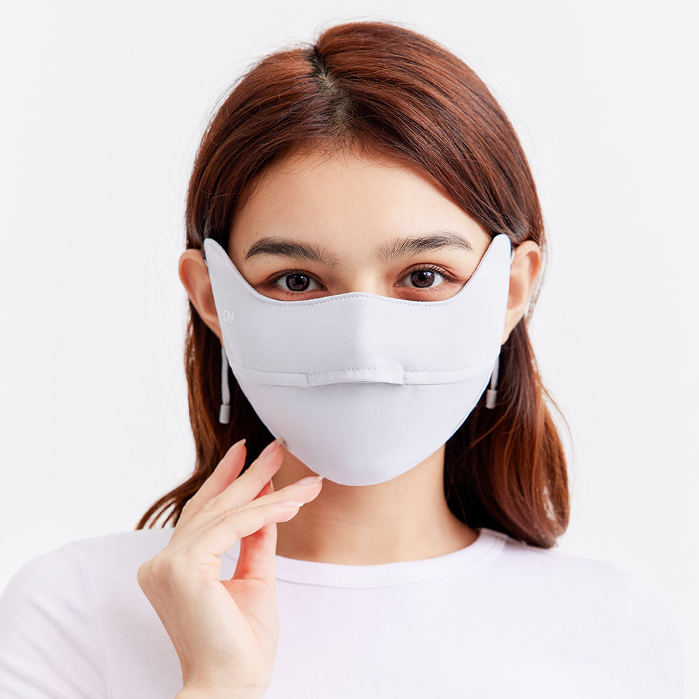 US Stock Cooling Breathable Face Mask Sun Protection UPF 50+ Face Covering