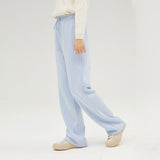 Women's Casual Pants with Pockets Straight-Leg Loose Comfy Lounge Active Sweatpants