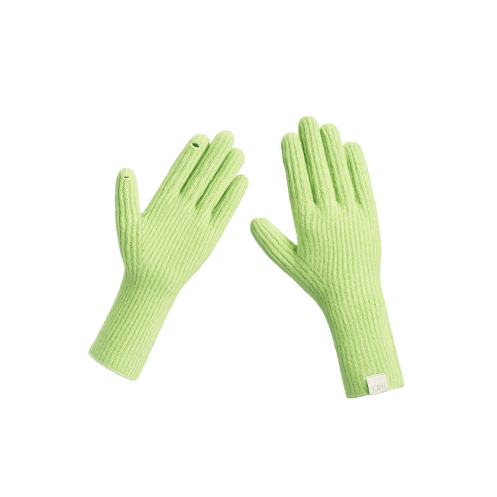 Winter Warm Touchscreen Gloves Fleece Knit Elastic Cuff Texting Thermal Gloves