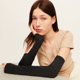 US Stock Sun Protection Sleeves Summer Anti-UV Arm Guards Sleeves UPF 50+