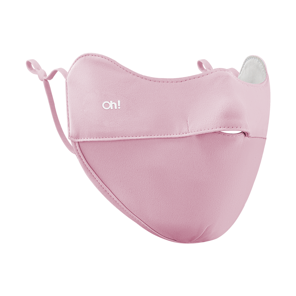 Breathable Kid's Sunscreen Mask UPF 50+ Washable Reusable Anti-UV Face Covering