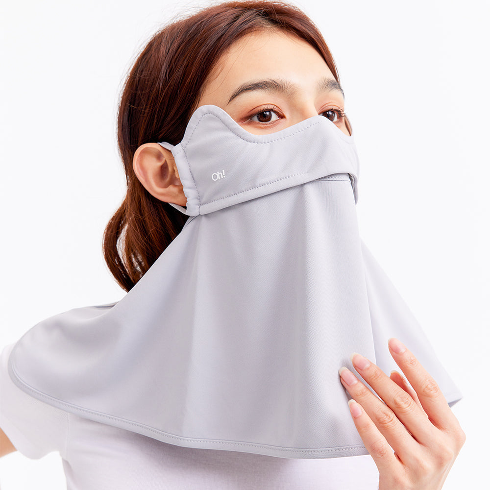 US Stock Sun Protection Face Cover Breathable Neck Gaiter UPF 50+