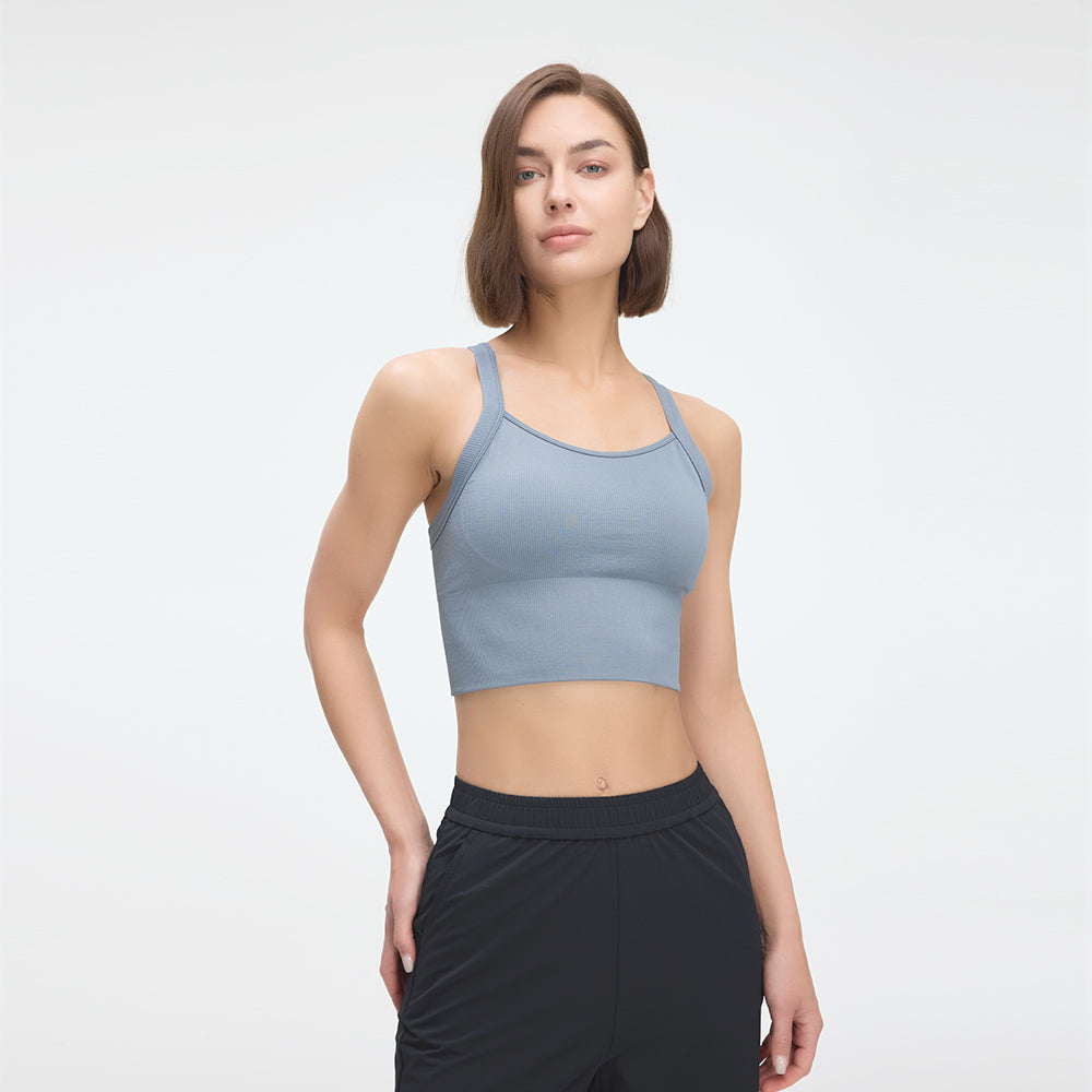 Women's Camisole Crop Top UPF50+ Anti-Chlorine Fabric Tank