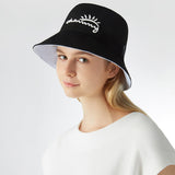 Women's Dual-Sided Bucket Hat UPF 50+ Packable Travel Sun Hat