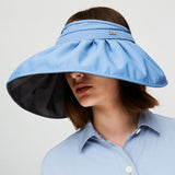 US Stock Large Brim Foldable Sun Visor for Women UPF50+ UV Protection Shell Caps