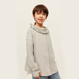 Kid's Sun Protection Hooded Jacket with Pockets UPF 50+ for 4-10 Years Boys Girls