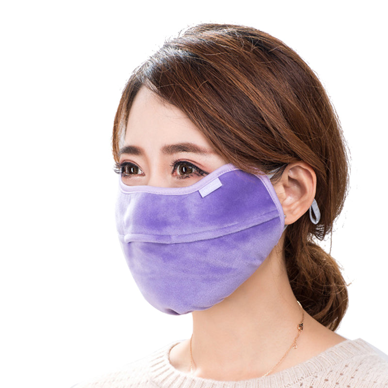 Winter Warm Face Cover Nose Opened Breathable Facemask