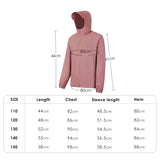Kid's Sun Protection Hoodie Jackets UPF 50+ for Aged 4-10 Boys Girls