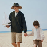 Unisex Waterproof Jackets Sun Protection UPF50+ Lightweight Hooded