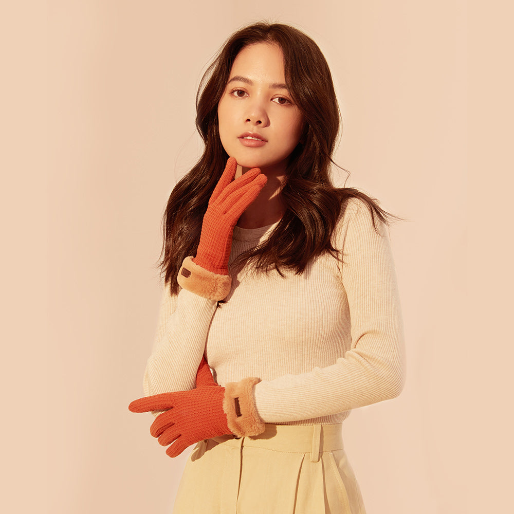 Women's Touchscreen Gloves Winter Warm Anti-Slip Gloves