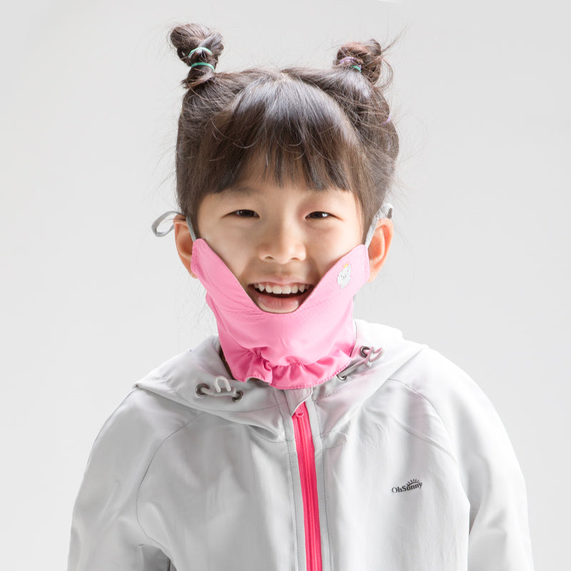 Kid's Outdoor Face Cover Sun Protective Mask UPF 50+
