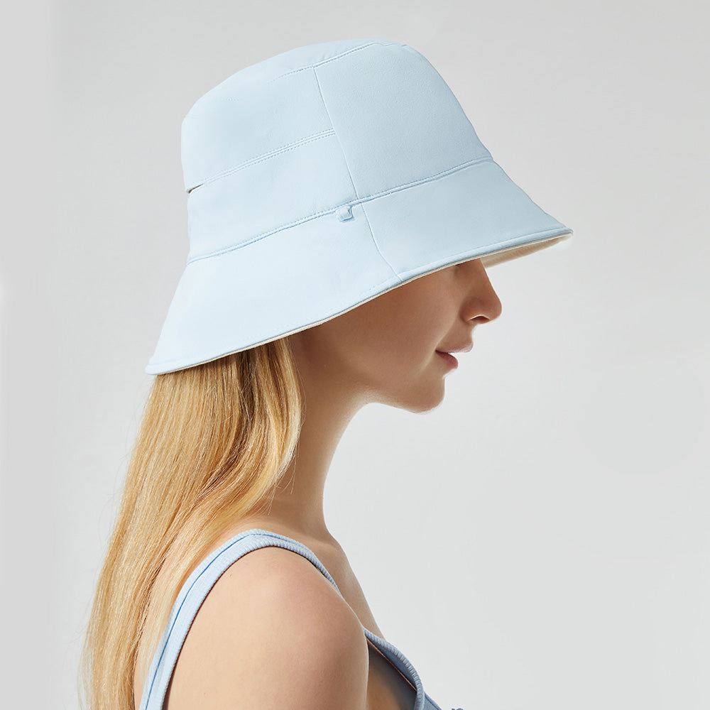 Women's Dual-Sided Bucket Hat UPF 50+ Packable Travel Sun Hat